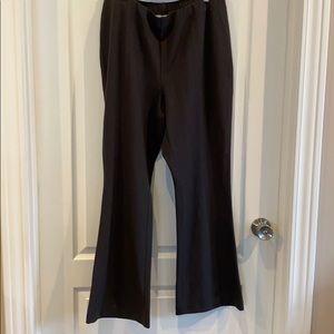 J Jill grey bootcut relaxed pant